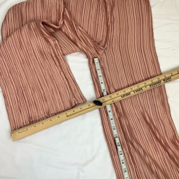 Free People Primavera Pleated Pants x The Jetset Diaries Pink XS - Picture 12 of 13